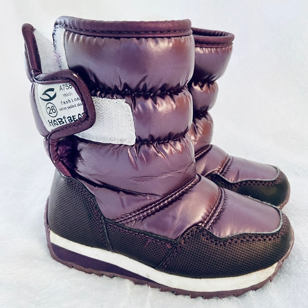 Hobibear snow boots size 6